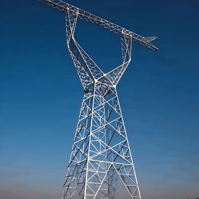 133KV Galwanizowane wieże przesyłu energii elektrycznej