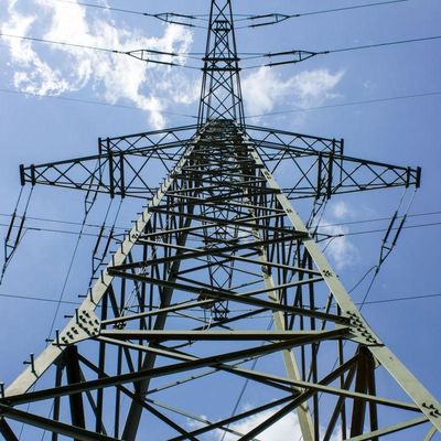 Węgiel Żelaza Wysokonapięciowa Elektryczna Wieża Prędkość wiatru 30-180 Km/h 132kv Wieża Przesyłowa