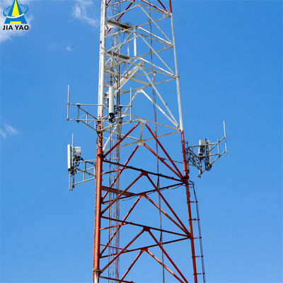 10 20 30 40 50 60M Galwanizowana wieża stalowa rurkowa Wi-Fi Bts Telewizory 3 nogi wieża stalowa rurkowa