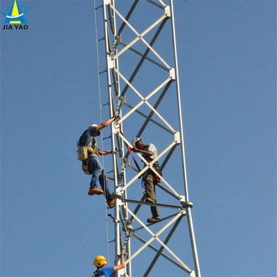 10 20 30 40 50 60M Galwanizowana wieża stalowa rurkowa Wi-Fi Bts Telewizory 3 nogi wieża stalowa rurkowa