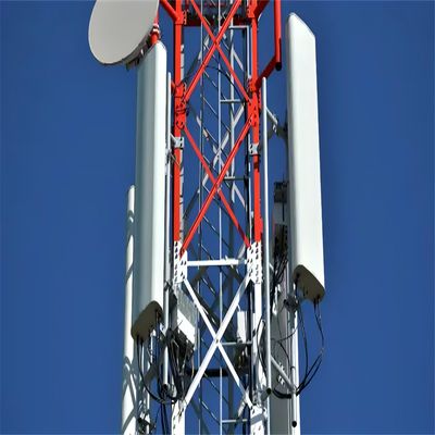 Gorąco pocielona stalowa galwanizowana wieża 4 nogi