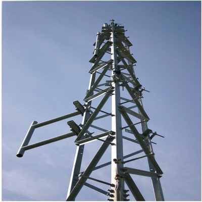 Maszt Pylon Kątownik Żelazny 3 Nogi Stalowa Wieża Telekomunikacyjna Kątowa 20 30 40 45 50 55 60 M