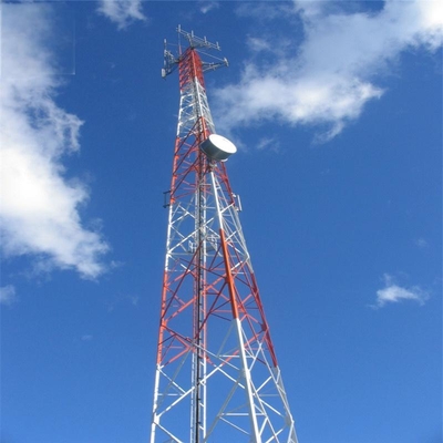 Maszt Pylon Kątownik Żelazny 3 Nogi Stalowa Wieża Telekomunikacyjna Kątowa 20 30 40 45 50 55 60 M