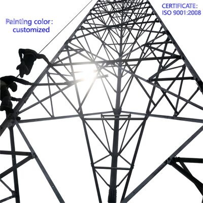 20 - 50m 55m 60m 70m 80m Hot DIP Galvanized 3 Leg Self Supporting Tower 3 Leg Angle Tower