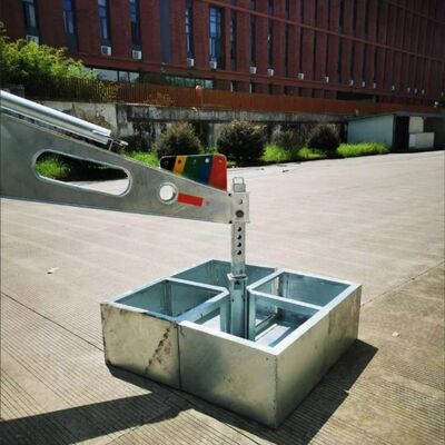 Mobilna ciężarówka zamontowana na teleskopie Galwanizowana stal 15 20 25 30M 5G 4G Wi-Fi Wieża komunikacyjna na kółkach