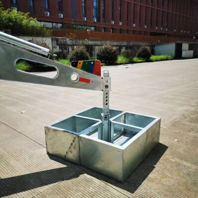 Teleskopowa sieć wieżowa 15-30M Galwanizowana stała ciężarówka Antenna komunikacyjna 40M/S Wiatroodporna