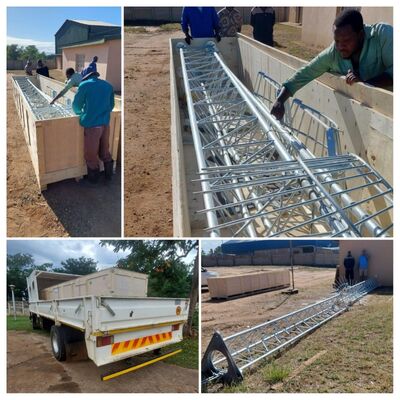 10 - 80 m wieża żeglugowa z drutem laminowanym do komunikacji przybrzeżnej na platformie morskiej