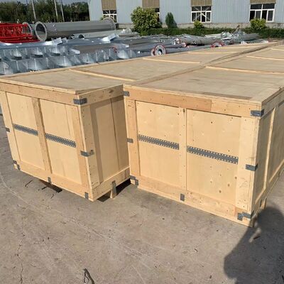 Szybko składana, składana wieża z drutu odciągowego o długości 10–30 m do komunikacji awaryjnej w przypadku katastrof