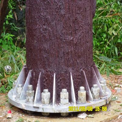 Wysoko wytrzymała bioniczna wieża stalowa z drzewem ukryta dla zasięgu sygnału 5G.