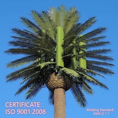 10 16 22M Obszar mieszkalny Bionic Tree Zakamuflowana stal ocynkowana Samonośna zewnętrzna wieża telekomunikacyjna 5G 4G Wifi