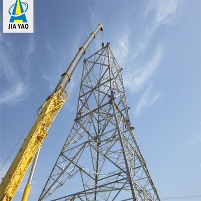 Bateria zapasowa Panel słoneczny Wieża antenowa Stal ocynkowana 15 25 30M 5G 4G Awaryjna wieża telekomunikacyjna