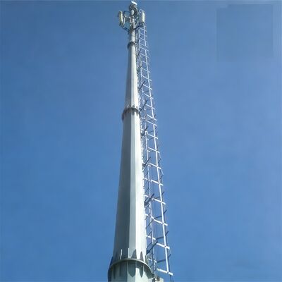 11 17 23M Efektywna przestrzennie monopolowa rurowa stal ocynkowana Zewnętrzna kompaktowa wieża komunikacyjna 5G 4G Wifi