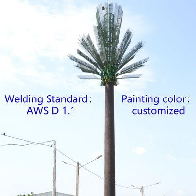 Bionic Tree Tower artificial tree tower with tension strength ranging from 360 to 630 Mpa and elongation up to 24 percent