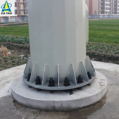 12 25 32M Galvanized Monopole Communication Tower Corrosion Proof Quick Installation for Coastal Region