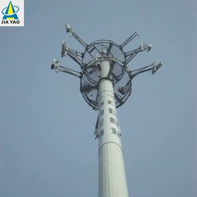 20M 30M Monopole OEM ODM Customizable Telecommunication Tower Full Height Material Design Service