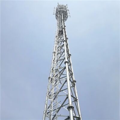 Wieża komunikacyjna ze stali nierdzewnej 304 z 3 nogami i rurą antykorozyjną dla obszaru zakładów chemicznych