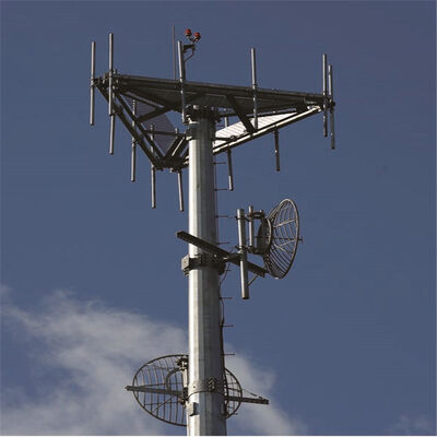 20M 30M Monopole Edge Computing Supported Communication Tower Speed Data Processing For Smart City