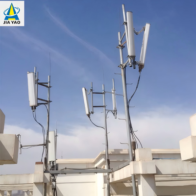 10M Weather Resistant Rooftop Telecom Tower For Urban Dense Area