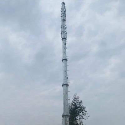 28 36 38-metrowe wewnętrzne prowadzenie kabli Wieża jednobiegunowa do estakady dla pieszych Zasięg 5G