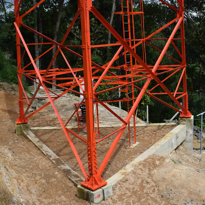 36 49 54M Odłączana, trójnożna stalowa wieża wielokrotnego użytku do tymczasowej komunikacji podczas wydarzeń