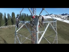 4-nożna stalowa wieża kątowa