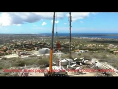 3 nogi, stalowa wieża rurowata