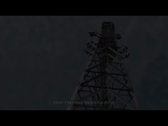 3-nożna kątowa stalowa wieża